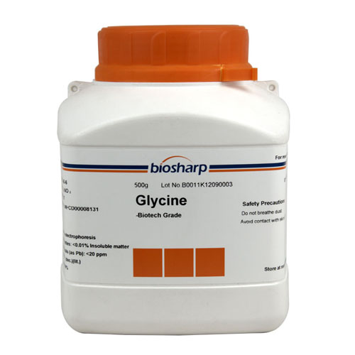 甘氨酸/Glycine biosharp实验室专用500g